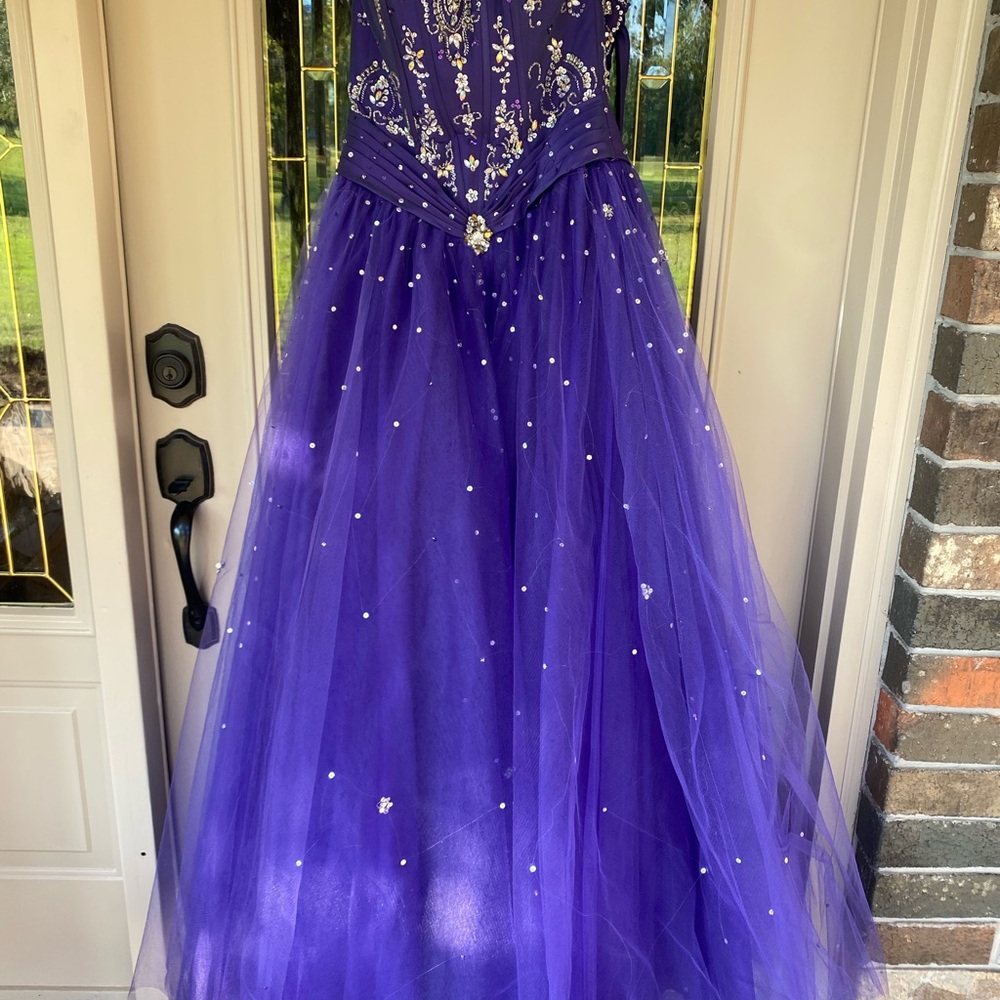 Elegant Purple women’s Dress